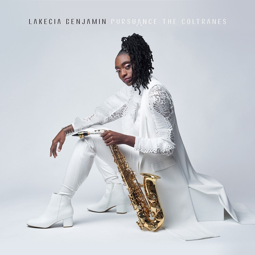 the album cover for Lakecia Benjamin - Pursuance: The Coltranes