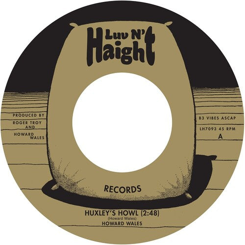 Howard Wales - Huxley's Howl / My Blues Vinyl Record