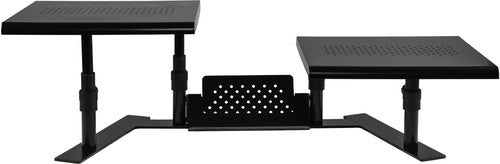 Allsop 31883 Metal Art Ergo Twin Stand Pearl Black - Allsop 31883 Metal Art Ergo Twin Stand Pearl Black - Computer Accessories
