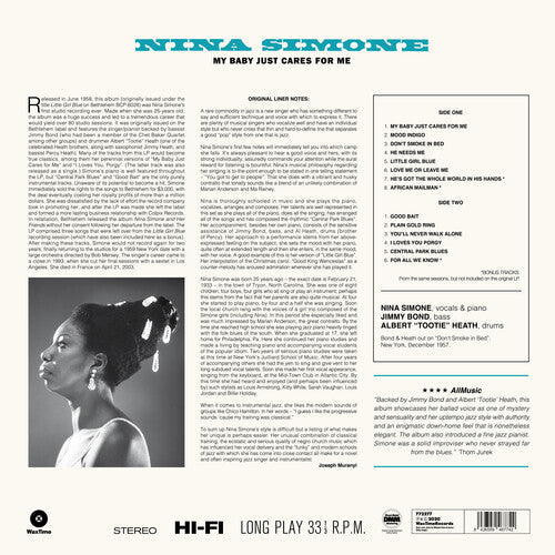 Nina Simone - My Baby Just Cares For Me [180-Gram LP With Bonus Tracks] Vinyl Record
