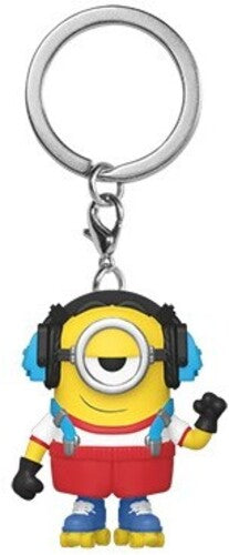 Pop Keychain Minions - Pop Keychain Minions 2 Roller Skating Stuart - Collectibles