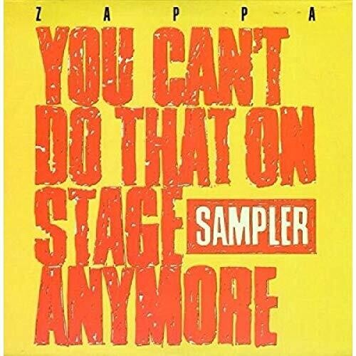 Frank Zappa - You Can't Do That On Stage Anymore (Sampler) Vinyl Record