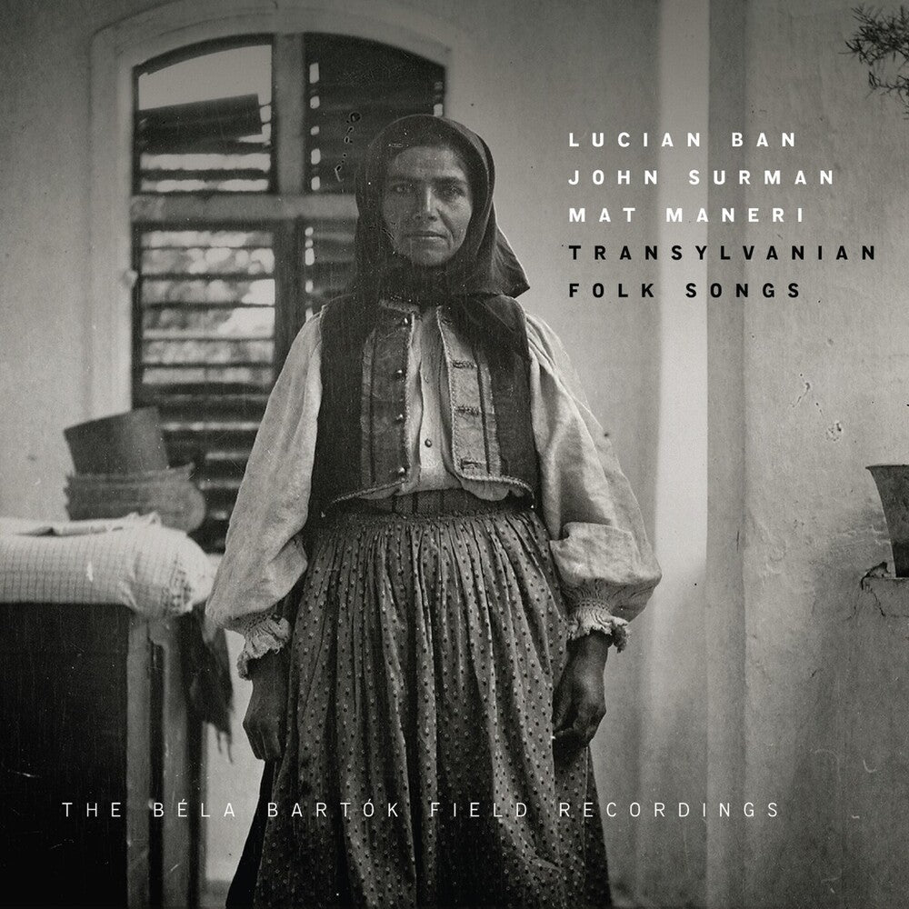 the album cover for John Surman / Maneri,Mat / Ban,Lucian - Transylvanian Folk Songs