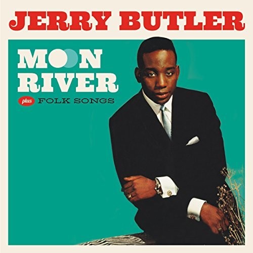 the album cover for Jerry Butler - Moon River / Folk Songs