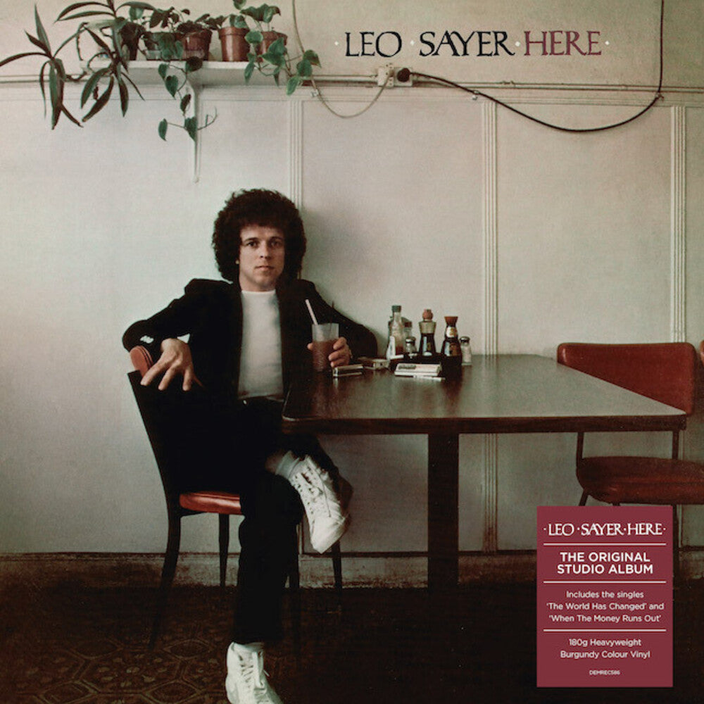 Leo Sayer - Here [Heavyweight Burgundy Colored Vinyl] Vinyl Record