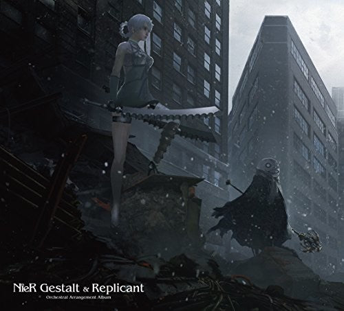 the album cover for Game Music Jpn - Nier: Gestalt & Replicant Orchestral Arrangement Album (OriginalSoundtrack)