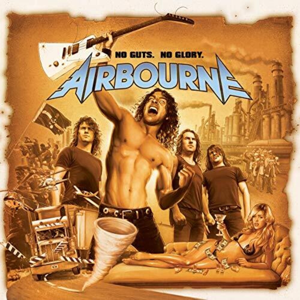 Airbourne - No Guts. No Glory [LP] Vinyl Record