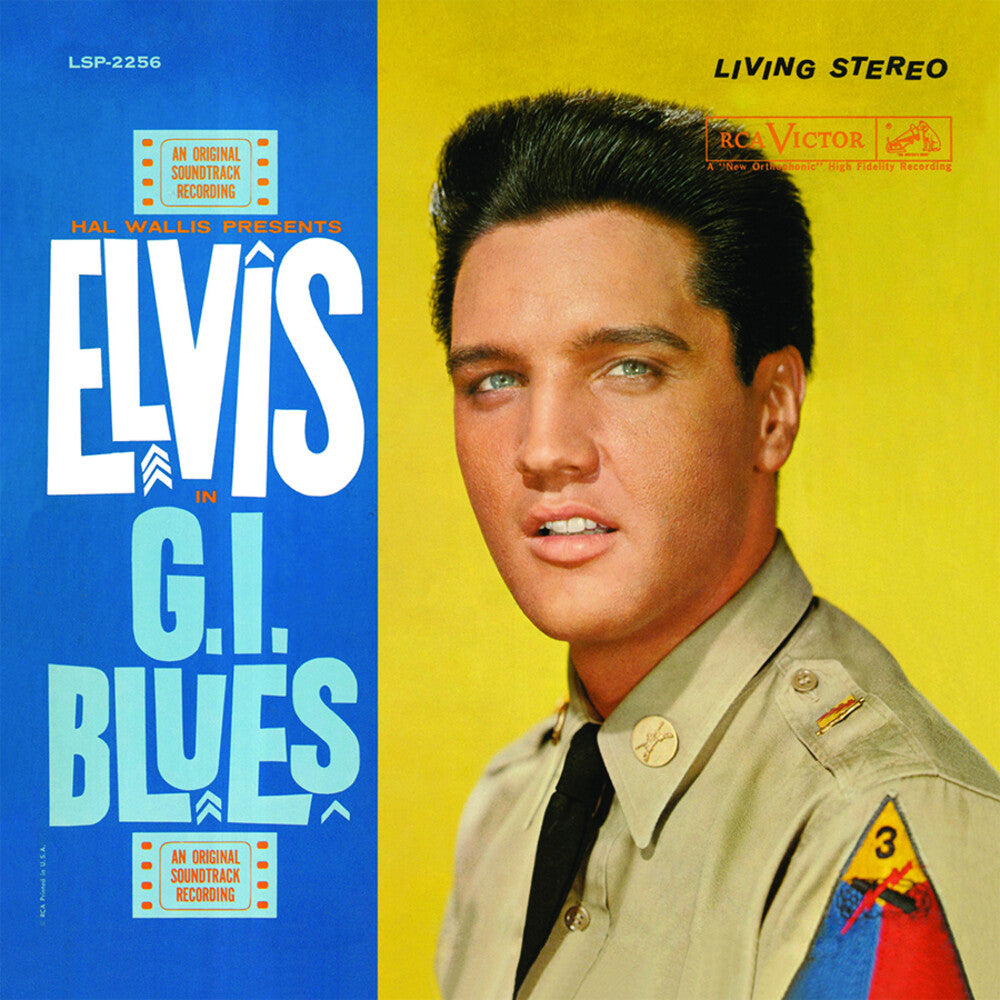 the album cover for Elvis Presley - G.I. Blues