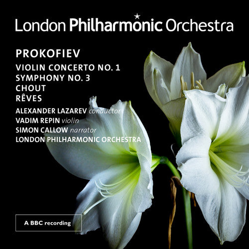 the album cover for Prokofiev / Callow - Violin Concertoves