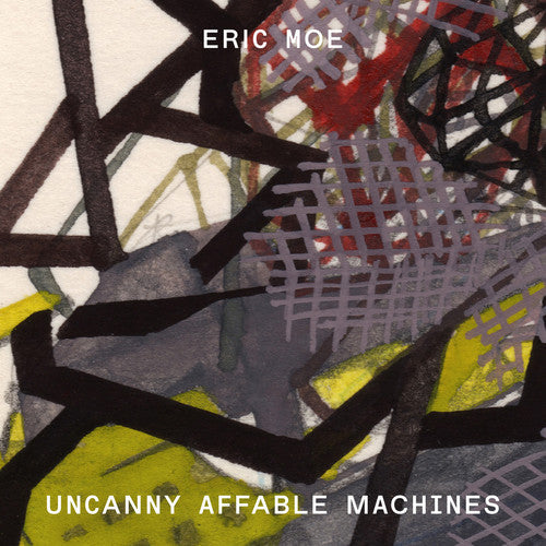 the album cover for Moe / Vaillancourt / Goodman - Uncanny Affable Machines