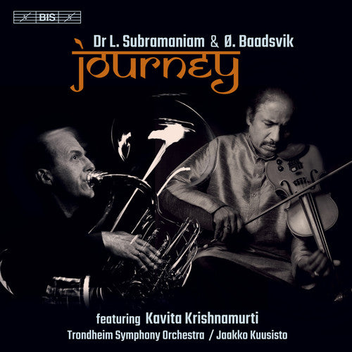 the album cover for Subramaniam - Journey / Music for Indian Violin & Tuba