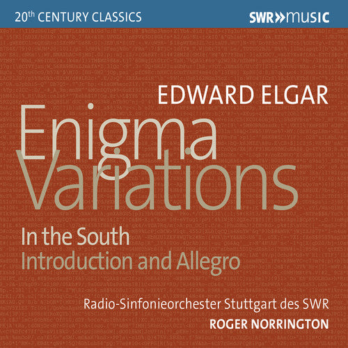 Elgar - Enigma Variations - Music CD