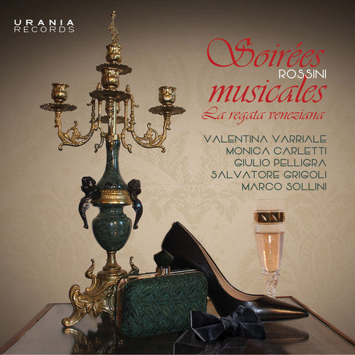 the album cover for Rossini / Varriale / Sollini - Soiree Musicales