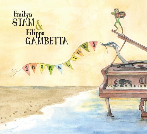 the album cover for Emilyn Stam & Filippo Gambetta - Shorelines
