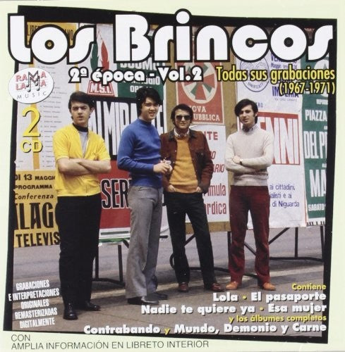 Los Brincos - 2 Epoca Vol 2 1967-1971 Todas Sus Grabaciones - Music CD