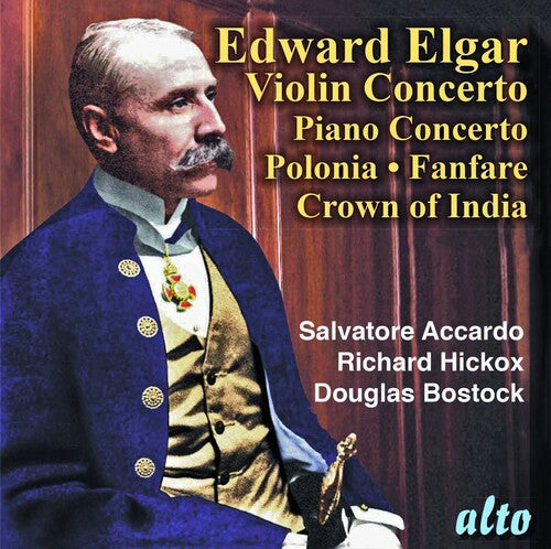 Accardo,salvatore / Lso / Hickox,richard - Sir Edward Elgar: Violin Concerto. Piano Concerto - Music CD