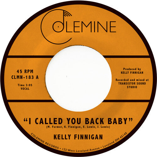 Kelly Finnigan - I Called You Back Baby Vinyl Record