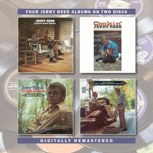 Jerry Reed Explores Guitar Country / Cookin / Georgia Sunshine / Me &Jerry Music CD