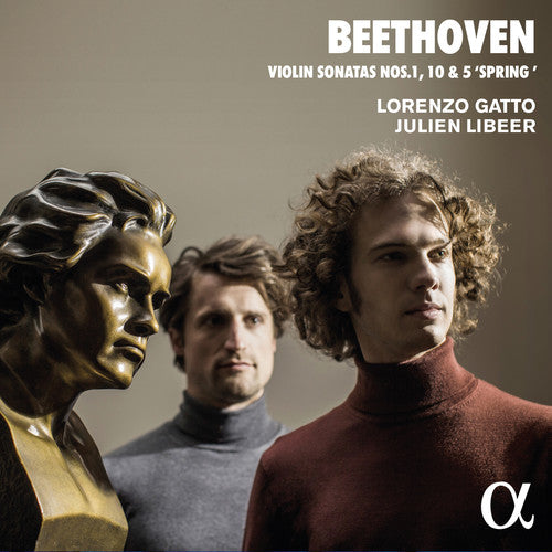 the album cover for Beethoven / Gatto / Libeer - Violin Sonatas 1