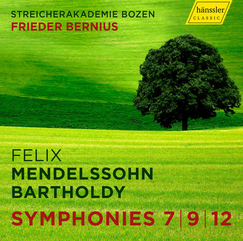 the album cover for Bartholdy / Bozen - Symphonies 7