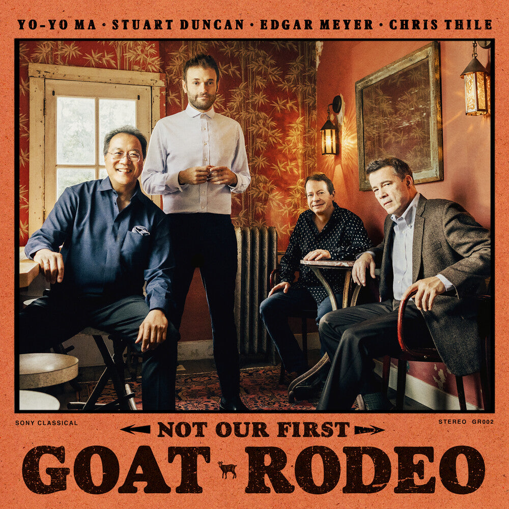 the album cover for Stuart Duncan - Not Our First Goat Rodeo