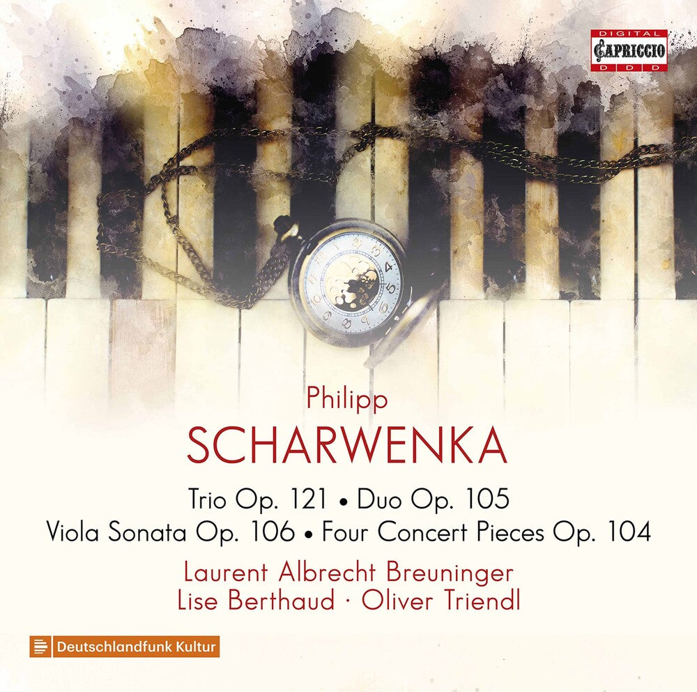 the album cover for Scharwenka / Breuninger / Triendl - Trio 121 / Duo 105