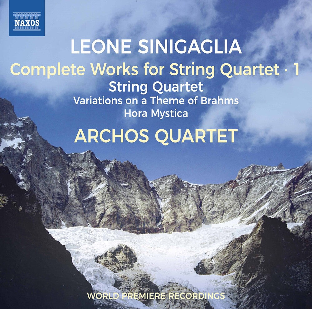 the album cover for Sinigaglia / Archos Quartet - Complete String Quartet 1
