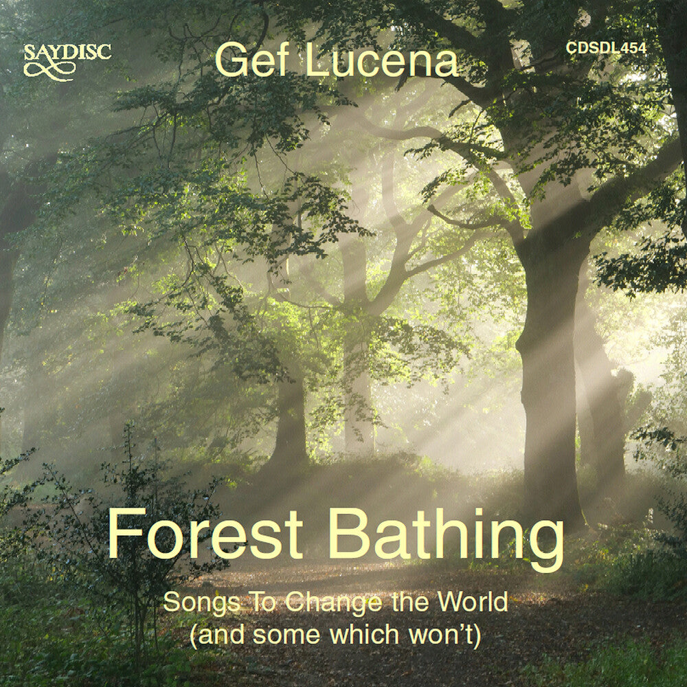 the album cover for Lucena - Forest Bathing