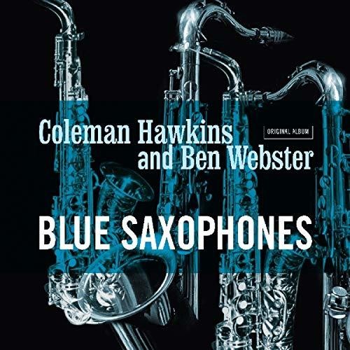 Blue Saxophones Vinyl Record