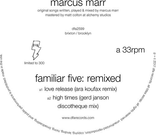 Marr,marcus - Familiar Five: Remixed - Vinyl Record