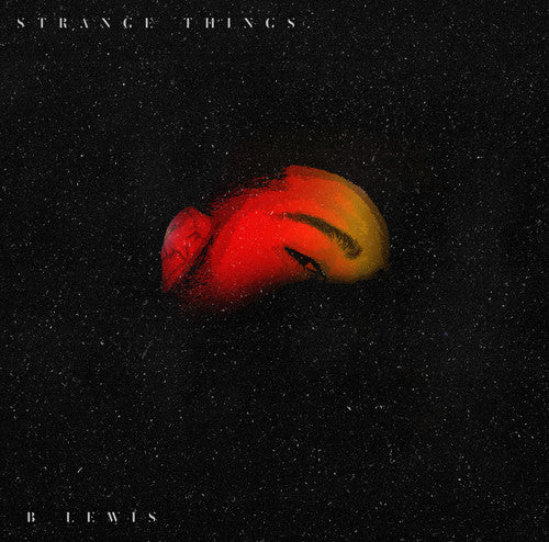 the album cover for B Lewis - Strange Things / Instrumental