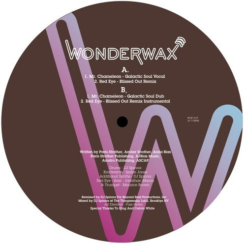 The King - Mr Chameleon / Red Eye (dj Spinna Remixes) Vinyl Record