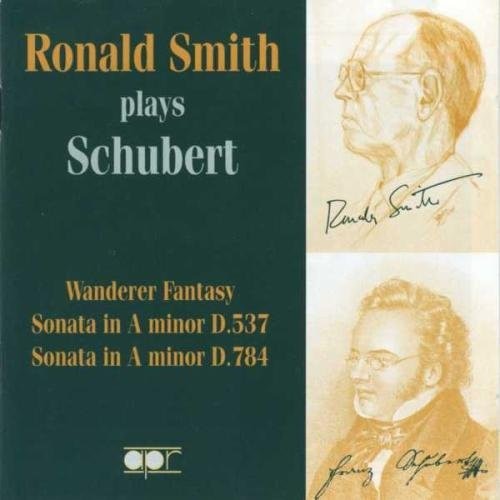 the album cover for Schubert / Smith - Wanderer Fantasy / Piano Sonatas