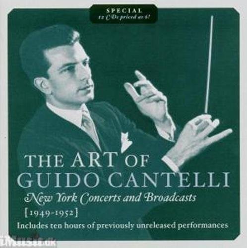 the album cover for Cantelli / Nbc Symphony Orchestra / Lamontaine - Art of Guldo Cantelli