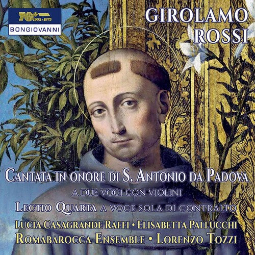Rossi / Raffi / Tozzi - Cantata In Onore - Music CD
