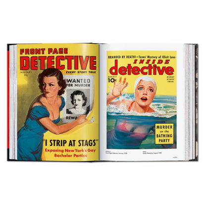 True Crime Detective Magazines. 1924–1969. 45th Ed. (German, French, English) Book