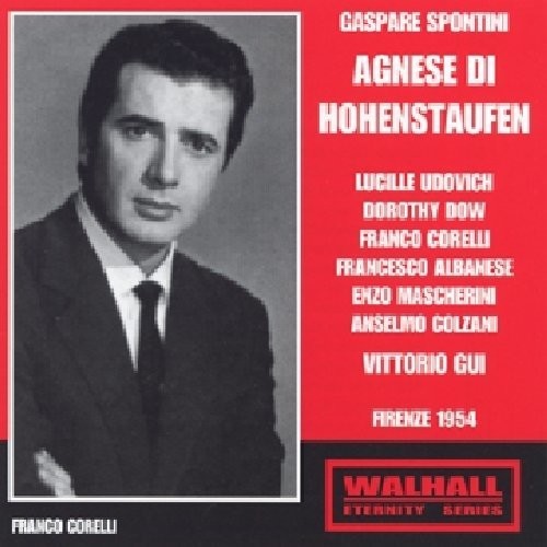 the album cover for Corelli - Agnese Di Hohenstaufen