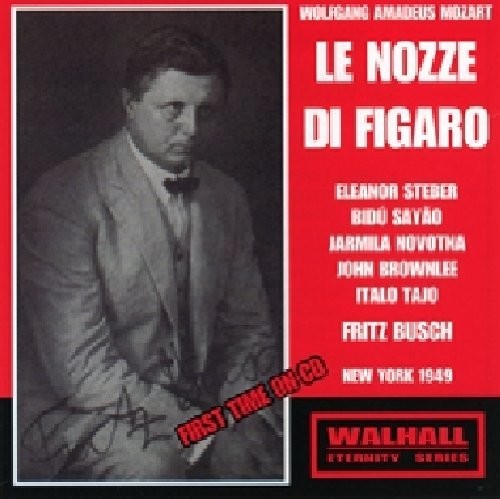 the album cover for Busch - Lezze Di Figaro