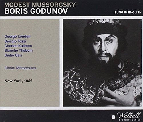 Mussorgsky: Boris Godunov (Sung In English) [Live Recording 1956] Music CD