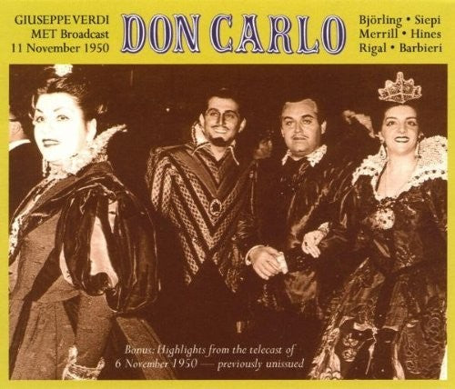 Verdi - Jussi Bjorling - Music CD