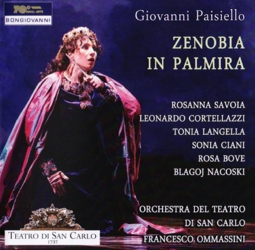 the album cover for Savoia - Zenobia in Palmira