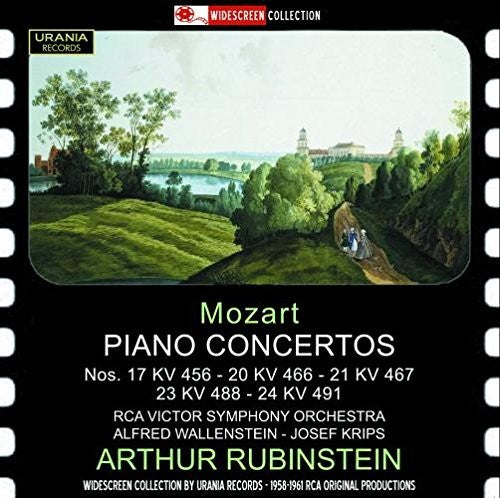 the album cover for Artur Rubinstein - Piano Concertos