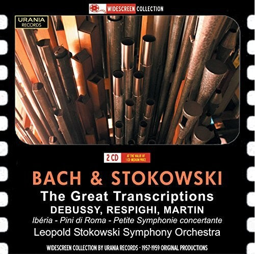 the album cover for Leopold Stokowski - Orchestral Transcriptions