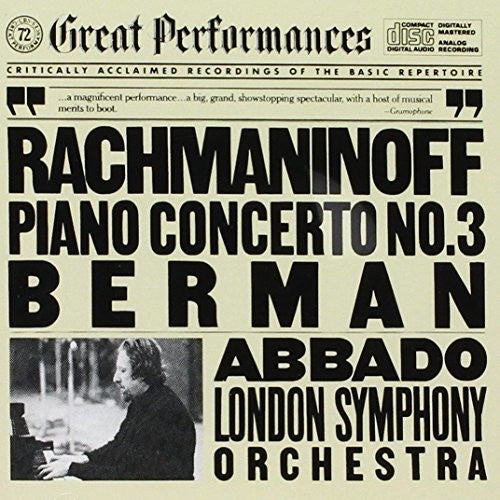 Abbado / London Symphonyny Orch / Berman - Piano Concerto - Music CD