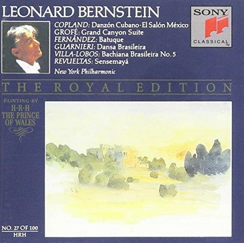 the album cover for New York Philharmonic / Bernstein - Royal