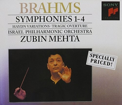 the album cover for Mehta / Israel Philharmonic Orchestra - Symphonynies 1-4