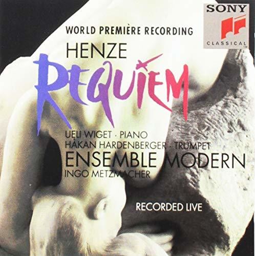the album cover for Hardenberger / Wiget / Ensemble Modern - Requiem