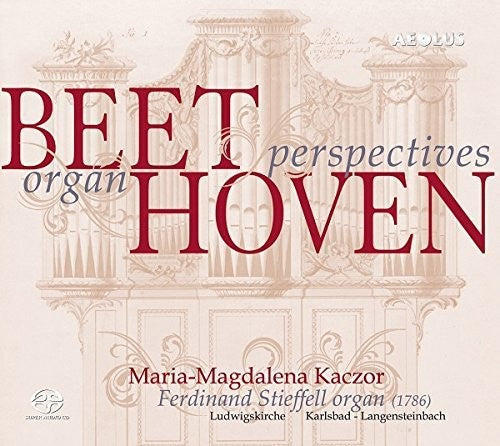 the album cover for Kaczor, Maria-Magdalena - Organ Perspectives