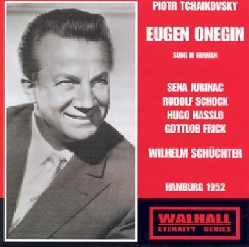 the album cover for RUDOLF SCHOCK - Eugen Onegin