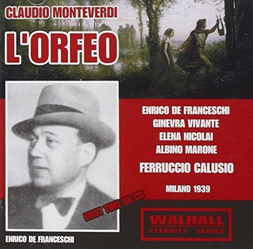Nicolai - L'orfeo - Music CD
